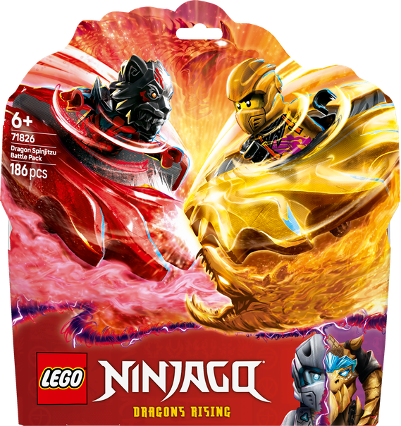 LEGO LEGO® NINJAGO® Bitevní balíček dračího Spinjitzu 71826