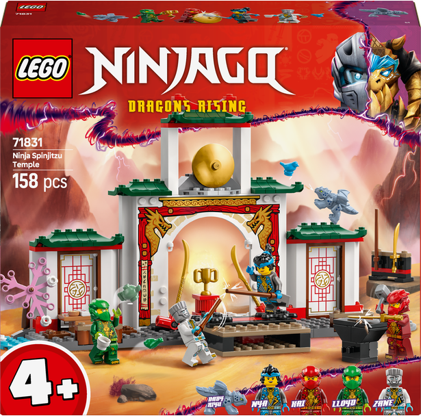 LEGO LEGO® NINJAGO® Chrám nindžů Spinjitzu 71831