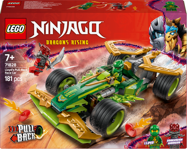 LEGO LEGO® NINJAGO® Lloydovo závodní auto s natahovacím motorem 71828