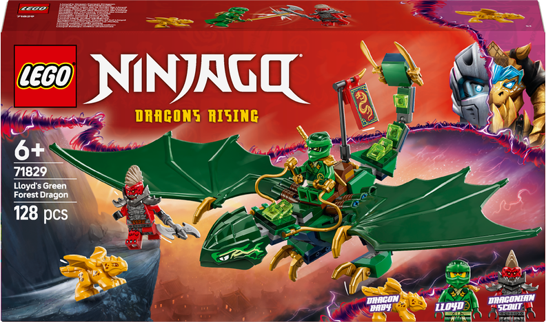 LEGO LEGO® NINJAGO® Lloydův zelený lesní drak 71829