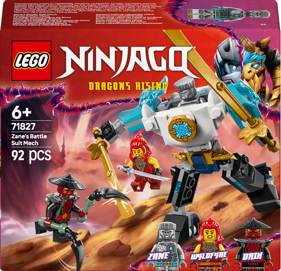 LEGO LEGO® NINJAGO® Zaneův bojový robotický oblek 71827