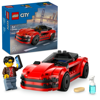 LEGO® City 60448 Červený sporťák