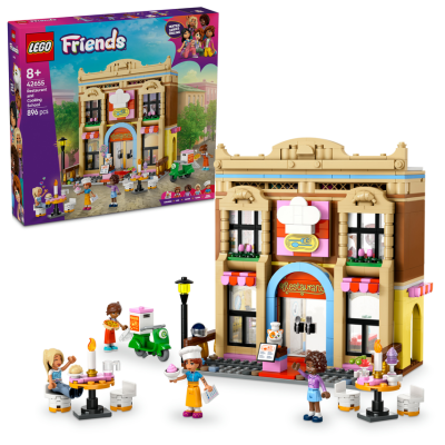 LEGO® Friends 42655 Restaurace a škola vaření