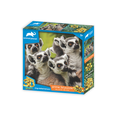 Puzzle 3D - Lemur 150 dílků