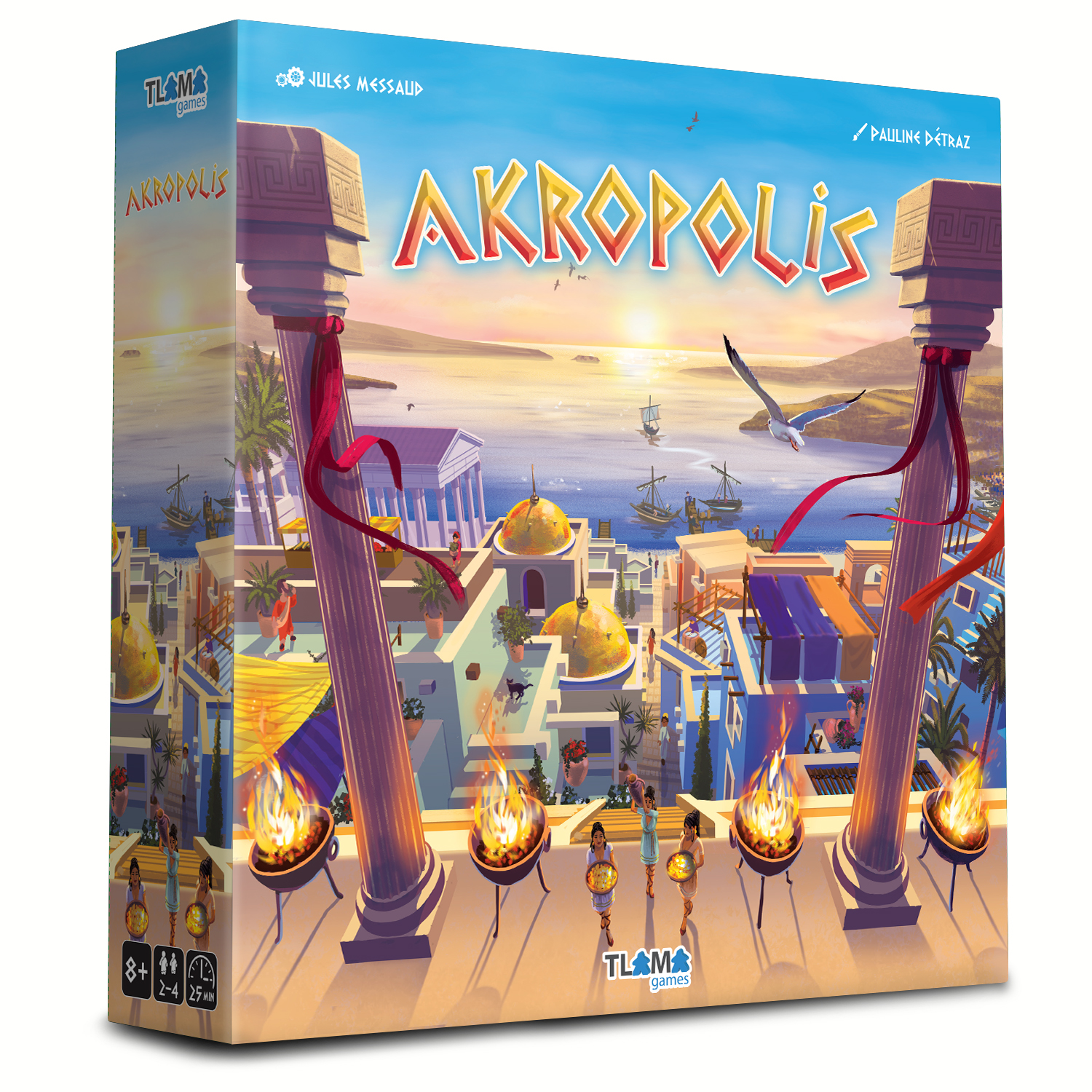 TLAMA games Poškozené - Akropolis (druhé vydání)