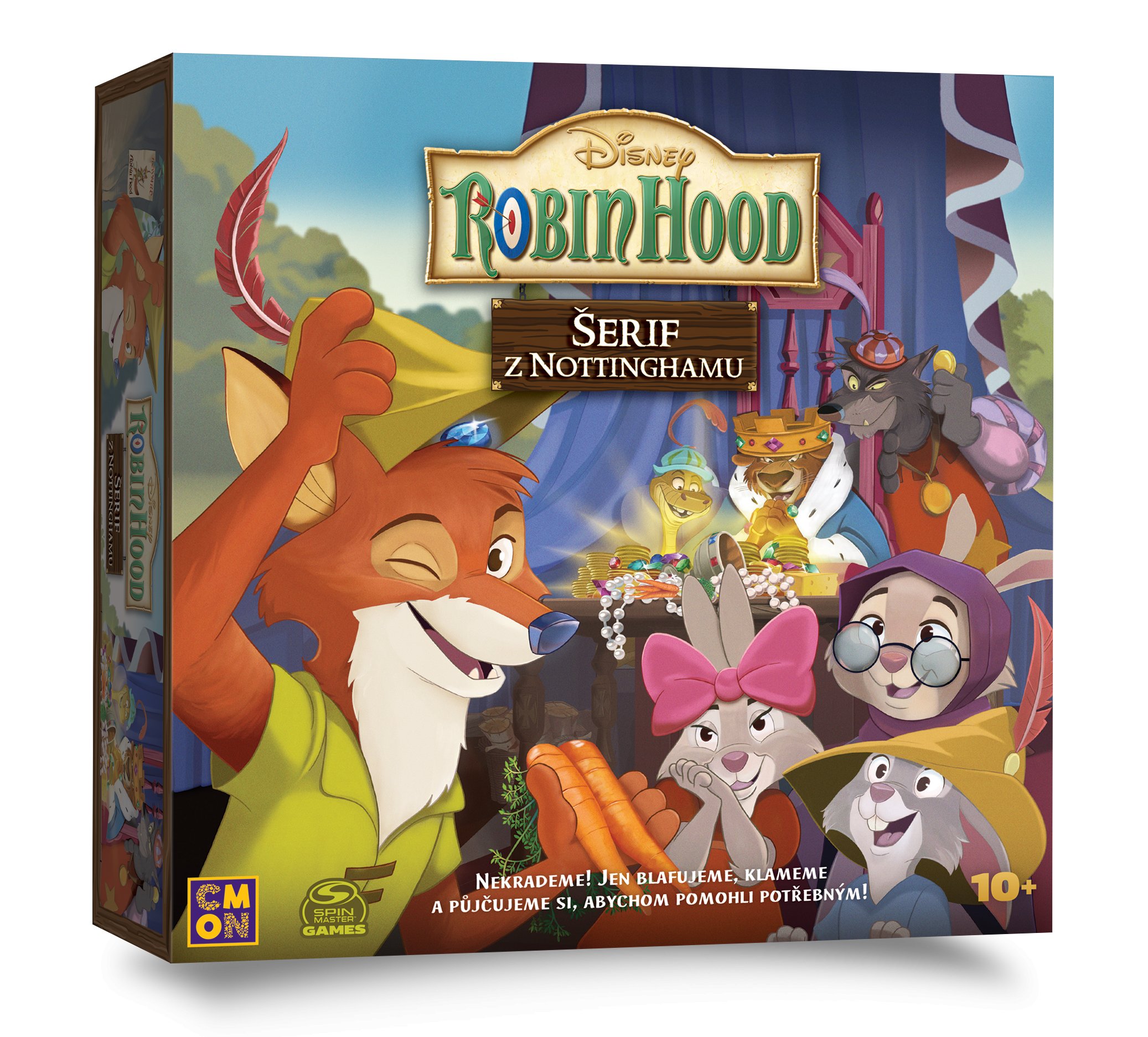 Asmodee Czech Republic Disney Robin Hood: Šerif z Nottinghamu (Disney Robin Hood: Sheriff of Nottingham Game CZ)