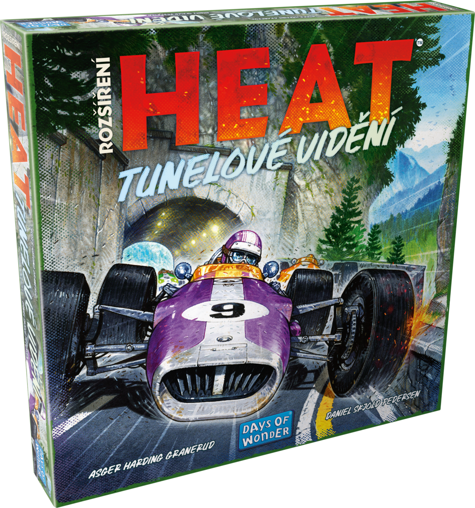 Asmodee Czech Republic Heat: Tunelové vidění (Heat: Tunnel Vision CZ)