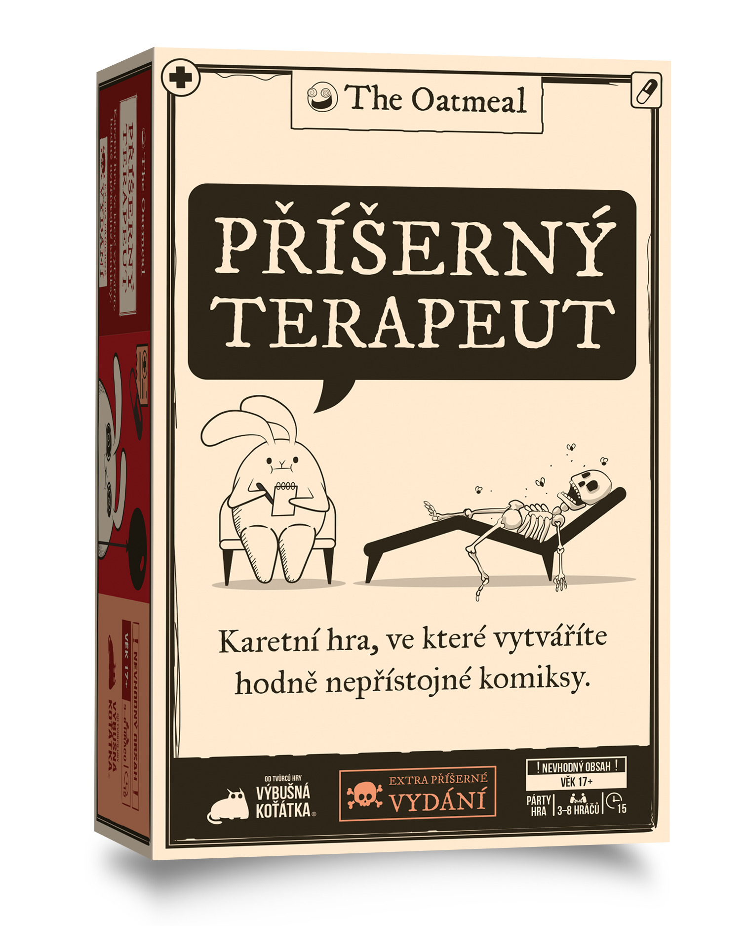 Asmodee Czech Republic Příšerný terapeut (Horrible Therapist CZ)