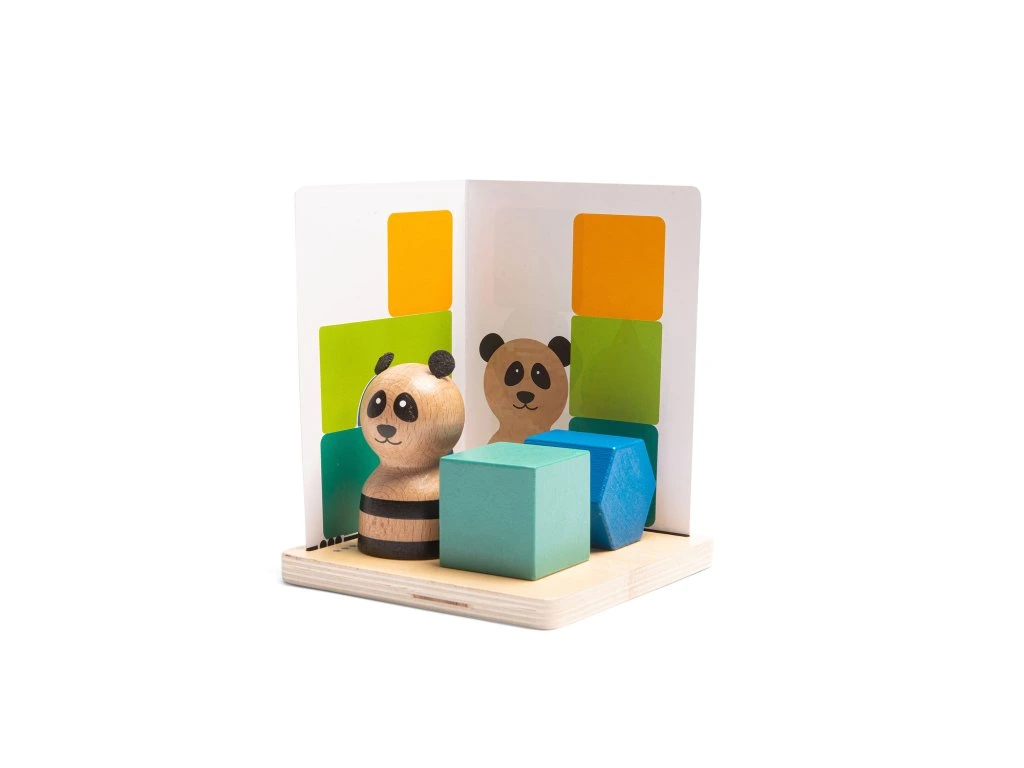 BS Toys Logické puzzle - Panda