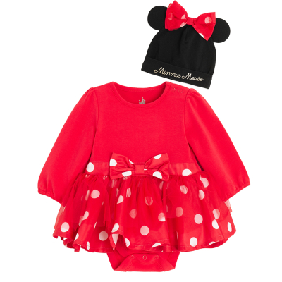 COOL CLUB SET Body s čepicí MINNIE MOUSE vel. 68