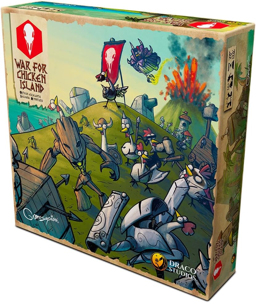 Draco Studios War For Chicken Island (Revised 2nd Edition) - EN