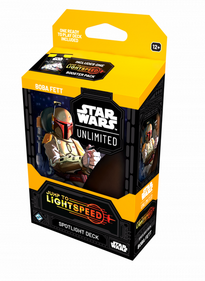 Fantasy Flight Games Star Wars: Unlimited – Jump to Lightspeed - Spotlight Deck Varianta: Boba Fett