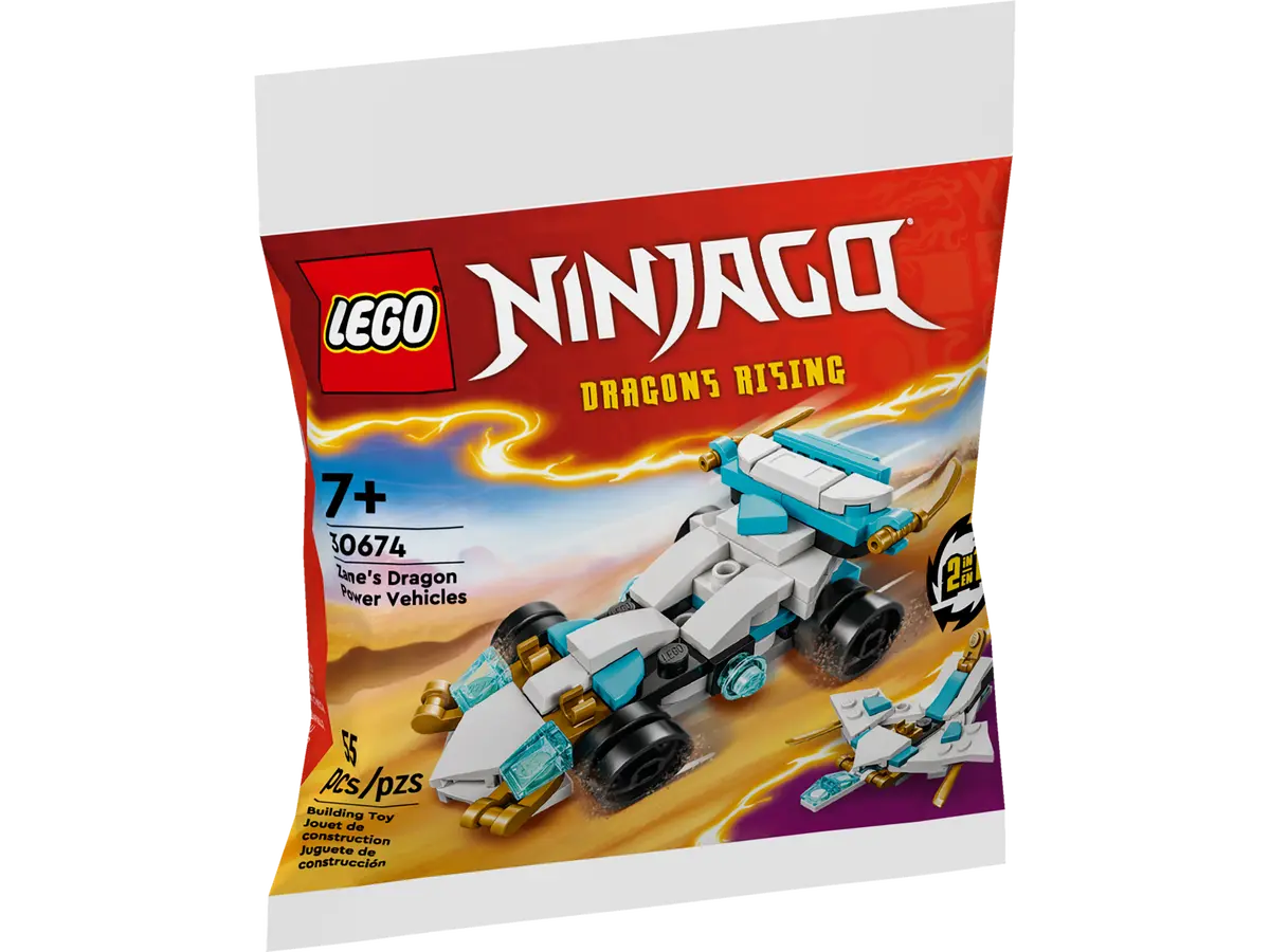 LEGO LEGO® Ninjago® Zane a jeho dračí auta 30674