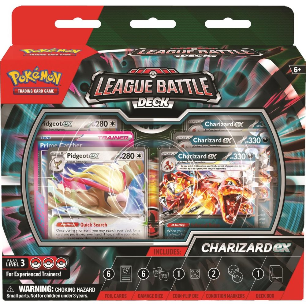 Nintendo Pokémon TCG: Charizard ex League Battle Deck