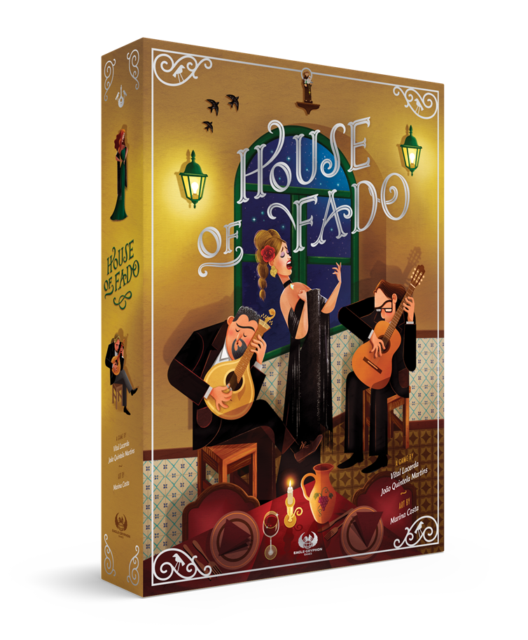 TLAMA games House of Fado + promo CZ/EN (Kickstarter verze hry)