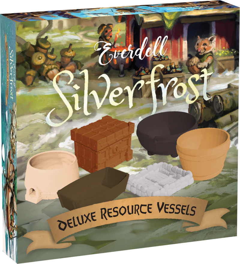 Tabletop Tycoon Everdell Silverfrost: Deluxe Resource Vessels - EN