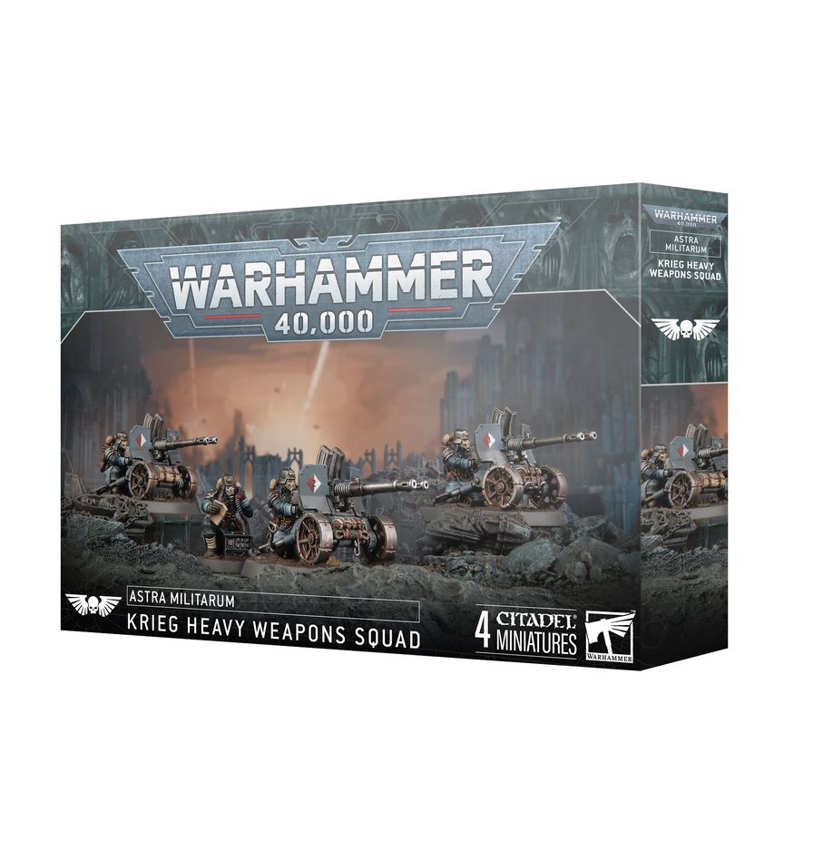 Games Workshop Astra Militarum: Krieg Heavy Weapons Squad