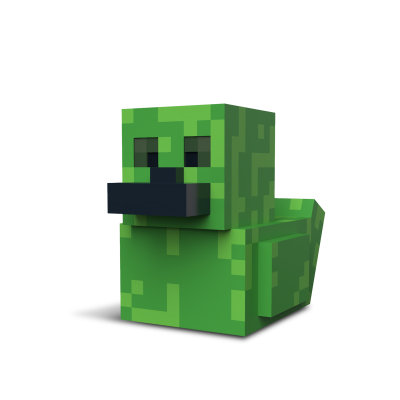 Tubbz kachnička malá Minecraft Creeper